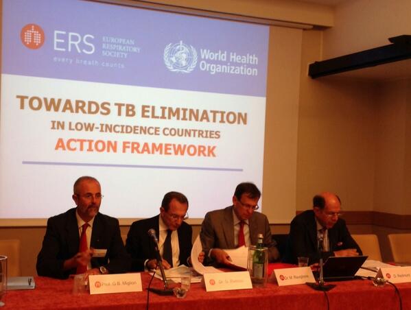 WHO develops an Action Framework for TB elimination in low-incidence countries