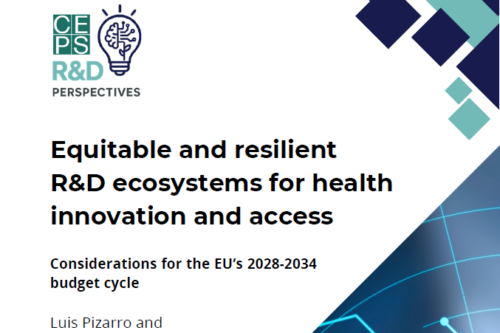 Aligning EU health innovation with public interest: insights from the new CEPS Report
