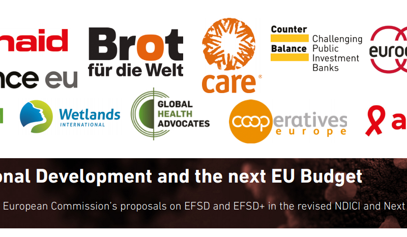 International Development and the next EU Budget : An analysis of the European Commission’s proposals on EFSD and EFSD+ in the revised NDICI and Next Generation EU