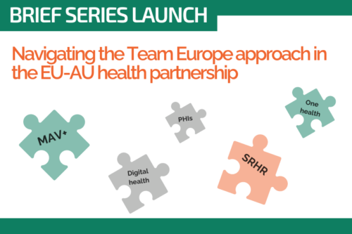 Navigating the Team Europe approach in the EU-AU health partnership