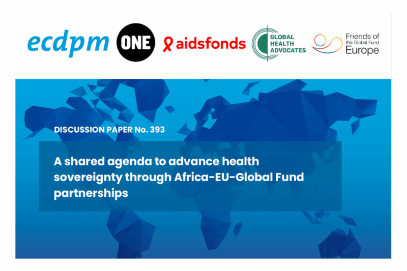 A shared agenda to advance health sovereignty through Africa-EU-Global Fund partnerships