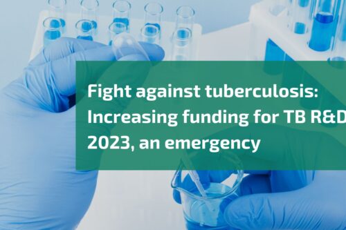Increasing funding for TB R&D in 2023, an emergency